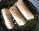 Foto langkah ke 10 dari resep Lumpia rebung / Bamboo shoot spring roll.