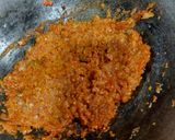 A picture of step 2 of Masala misal.
