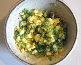 A picture of step 4 of Old School Lunch-Style Egg and Cucumber Salad Sandwiches.