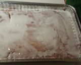 A picture of step 6 of Honeybun cake.