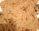 A picture of step 5 of Pilau njeri.