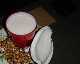 A picture of step 6 of Tiger nut and coconut drink (kunun aya).