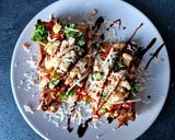 Une image de l'étape 7 de Tartines à la tomate cerise et tomme de chèvre et comté.
