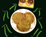 A picture of step 5 of Matar Paratha.