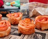Foto del paso 4 de la receta: Rosas de hojaldre y manzana, para Sant Jordi