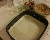 A picture of step 4 of Baklawa.