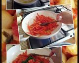 A picture of step 1 of AMIEs "CONCHIGLIE in PEPERONATA".