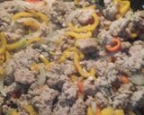 A picture of step 2 of Unstuffed peppers (healthy).