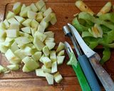 Une image de l'étape 1 de Muffins Pommes Crumble au Cook Expert.
