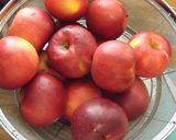 A picture of step 1 of Apple Jam (with Jonathan Apples).