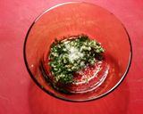 Foto del paso 7 de la receta: Ensalada timbal, de boquerones en vinagre y tomates