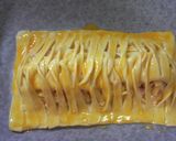 A picture of step 6 of Cheese and Bacon Pie with Frozen Puff Pastry.