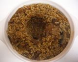 A picture of step 1 of Baked Creamy Egg Hayashi Rice Using Leftover Hayashi Sauce.