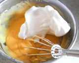 A picture of step 8 of Marble Chiffon Cake (Salted Caramel).