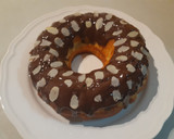 Foto del paso 8 de la receta: Bizcocho de naranja bañado en chocolate con almendras laminadas