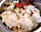 A picture of step 5 of Addictive Minestrone Soup.
