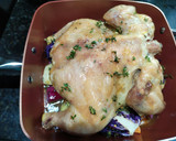 Foto del paso 3 de la receta: Pollo al horno con verduras