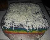 Foto langkah ke 3 dari resep Rainbow cake kukus.
