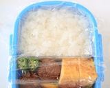 A picture of step 1 of Easy Totoro Charaben (Kids Bento).