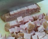 Foto del paso 2 de la receta: Pasta fría de coditos, jamón y apio