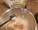 A picture of step 4 of Chocolate S'mores mug cake.