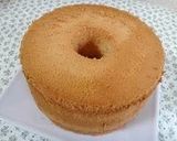 A picture of step 12 of Basic Plain Chiffon Cake.