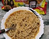 A picture of step 1 of Instant Noodles.