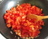 Hình bước làm 6 của món 🥖 Xíu mại sốt cà chua 🍅