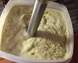 A picture of step 13 of Homemade Lemon Balm (or Mint) Ice Cream.