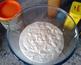 A picture of step 2 of Gougeres (Cheese Puffs With Ham).