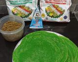 Foto langkah ke 5 dari resep Dadar Gulung Tepung Beras.