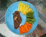 Foto langkah ke 3 dari resep Steak daging sapi barbeque sauce masak di teflon.