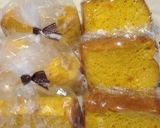 A picture of step 13 of Fluffy Kabocha Squash Chiffon Cake.