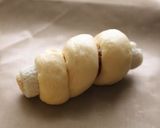 A picture of step 4 of Hokkaido's Famous Chikuwa Bread.