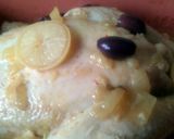 A picture of step 5 of Sig's Chicken Tagine with preserved Lemons.