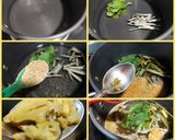 A picture of step 1 of Ginger Mint Shahi Masala Tea.