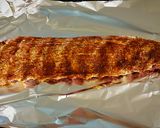 A picture of step 3 of Baby Back Pork Ribs, Oven Roasted and Fall Off the Bone Tender.