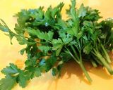 A picture of step 1 of Egg-free Parsley & Cheese Pound Cake.