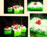 Foto langkah ke 10 dari resep BROWNIES Kukus Pandan.