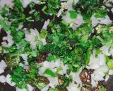 A picture of step 5 of Okra (Bhindi) Omelette.