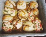 A picture of step 5 of Stuffed Onion Bombs.