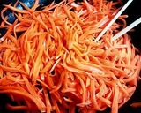 A picture of step 2 of Spicy Carrot Namul.