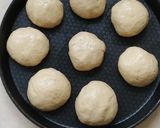 A picture of step 4 of Greek Pita bread.