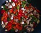 A picture of step 3 of Vickys No Meat Lentil Chilli, GF DF EF SF NF.