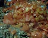 A picture of step 2 of Iz's Seriously Good Chili.