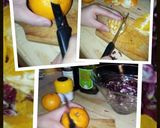 A picture of step 1 of AMIEs ORANGE & RADICCHIO Salad.
