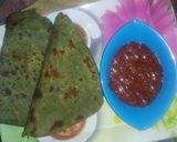 बथुआ का पराठा (Bathua ka paratha recipe in Hindi) रेसिपी चरण 6 फोटो