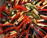 Sütőben sült Ratatouille fűszeres koftával recept fázis 5 fotója