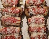 A picture of step 4 of Eggplant rolls filled with ham & cheese.