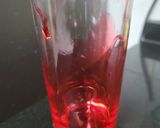 A picture of step 1 of O brown mocktail.